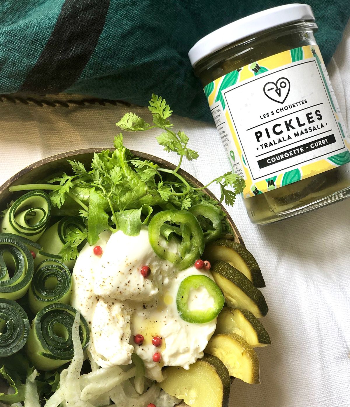 Pickles de Courgette au Curry